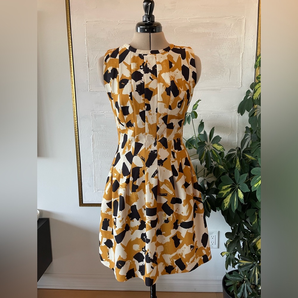 Printed a-line dress